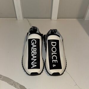 Dolce & Gabbana Monochrome Slip-On Sneakers